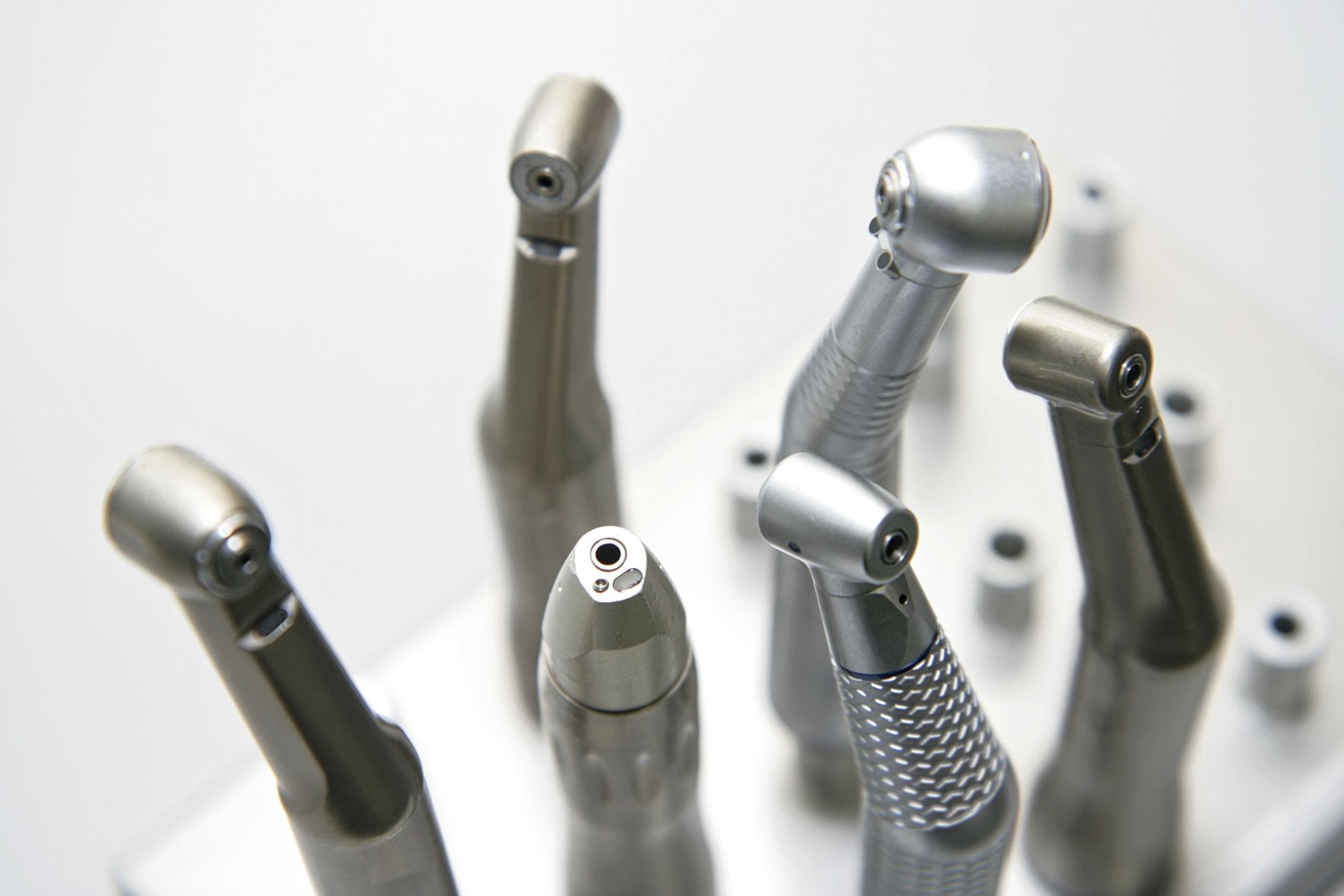 Dental equipment repair workshop